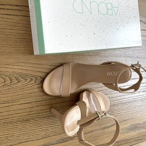 Abound Baxter Heels in Nude